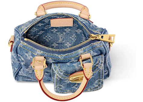 lv nano speedy blue|speedy nano louis vuitton.